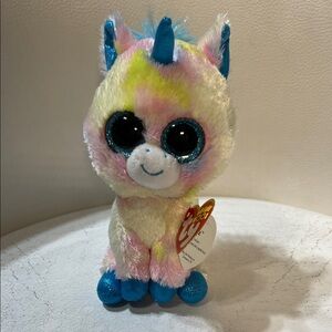 Ty Plush with Pink and Yellow Accents. Blitz Jan 12 birthday